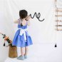 2017 Children's Alice cos Clothes Baby girls summer cotton dress princess overalls dress