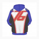 D.VA DVA OW Coat Hoody Unisex Sweatshirts Soldier 76 Printed Outfit Hoodies
