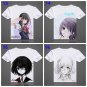 Japan Anime Another T-shirts Misaki Mei Printed Fancy T Shirt Short Sleeve Tees O-Neck Tops