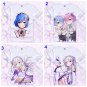Re:Zero kara Hajimeru Isekai Seikatsu Emilia Printed T-shirts Rem Ram Short Sleeve Tees Summer Tops