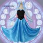 Fairy Tales The Little Mermaid Ariel Cosplay Dress Adult Women Fancy Costumes for Halloween