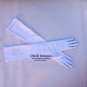 Maid Cosplay Gloves 52cm Etiquette Elastic Tight Spandex Gloves Black White