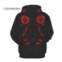 Hot Games D.VA OW Pullovers Hoodies Unisex Ghost Sweatshirts Coat Plus size