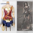 Batman v Superman Dawn of Justice Wonder Woman Adult Kids Diana Prince Uniforms Girls Fancy Costumes