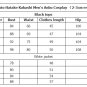 Free Shipping- Naruto Hatake Kakashi Men's Anbu Cosplay Costume