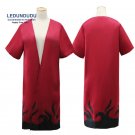 Uzumaki Naruto Sennin Mode Cloaks Sage mode Red Cosplay Costumes