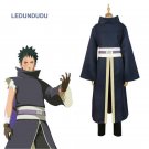 Japan Anime Naruto Akatsuki Tobi Uchiha Obito Cosplay Costumes Men Halloween Party Uniform Suit