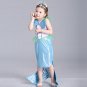 Before Short Back Long Mermaid Princess Dress Girls Little Mermaid Kids Summer Cosplay costumes
