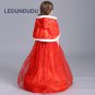 Kids Little Red Riding Hood Cosplay Dress Fair Tale Children Girls Fancy Party Costumes