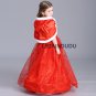 Kids Little Red Riding Hood Cosplay Dress Fair Tale Children Girls Fancy Party Costumes