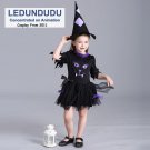 Baby Girls Goblin Witch Cosplay Costume Children's  Halloween Party Dress