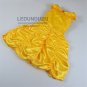Kids Beauty and the Beast Cosplay Costume Girls Fancy Party Dress Belle Princess Dress