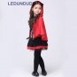 Kids Red Riding Hood Cosplay Costumes Girls Princess Dress Halloween Party Fancy Suit Clothes