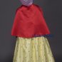 High Quality Snow Whit Cosplay Costume for Kid Girls Princess Gem Dress Children Halloween Clothes