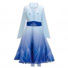 Snow Queen Princess Elsa Dress Kids Christmas Girl Clothing Children Halloween Party Dresses