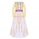 2019 Snow Queen Princess Kids Anna Costume Children Christmas Party Dress