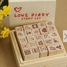 STAMP SET WITH BOX