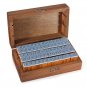 alphabet letter number wood stamp