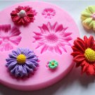 flower fashion silicon mould f235