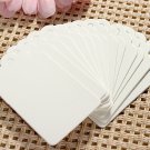 100PCS gift tag bookmark sticker 7*4cm