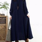 long sleeved loose elegant dress
