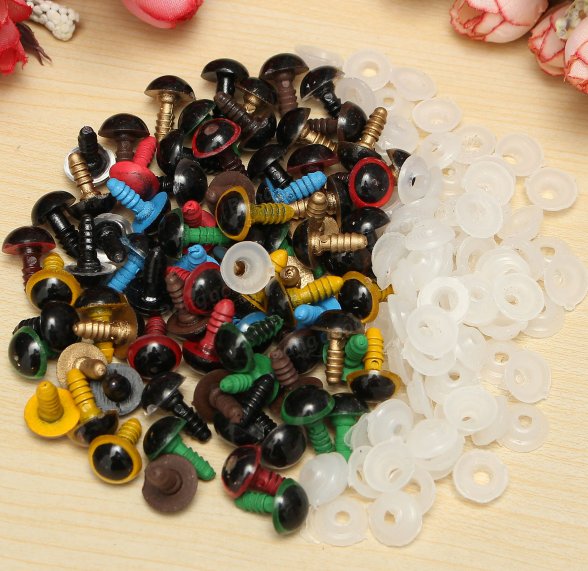 make doll bear 40 paris eyes and washers