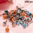 100pcs metal snaps