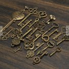 19pcs key diy jewelry charm pendants