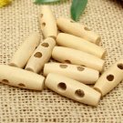 50pcs wooden button sewing accessories