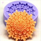 fashion women shape cookie cake flower silicone mold