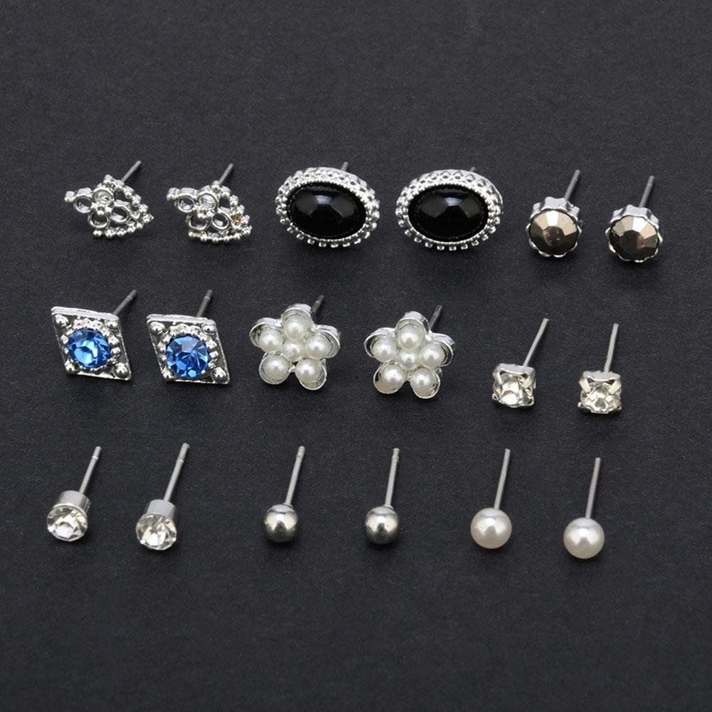9 pairs earrings