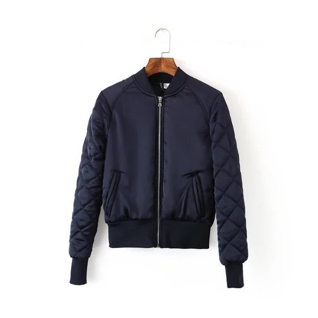 women soft short jacket blue