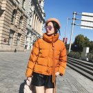 women soft warm short coat