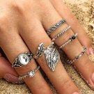 7pcs vintage rings