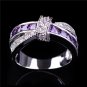 women fashion silver plated ring