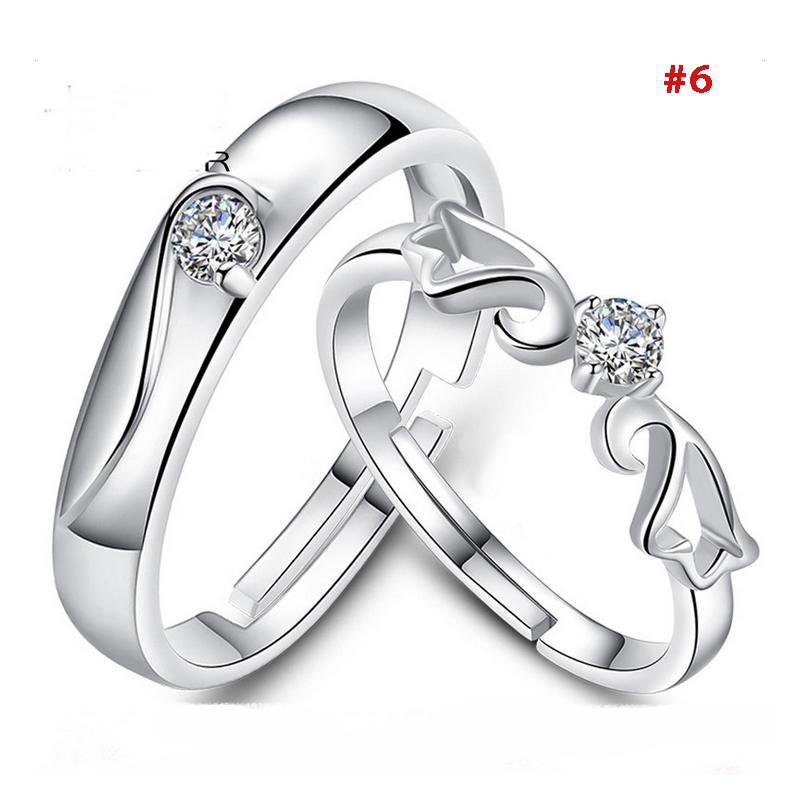 women and men fashion wedding rings