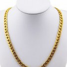24inch men 18K gold plated necklace