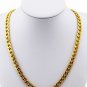 24inch men 18K gold plated necklace