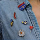 6pcs cute brooch jewelry children pins