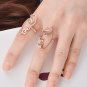 cute 2pcs gold rings