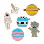 6pcs cute kids brooch jewelry pin