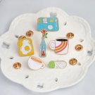 6pcs cute kids brooch jewelry pin