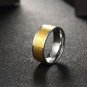 fashion men titanium steel ring