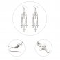 cute gold/silver plated women stud earring