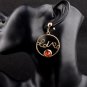 Women love letter earring  red
