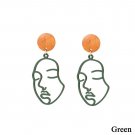 Women face earring