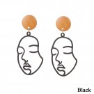 Women face earring