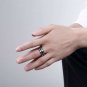 men fashion titanium steel ring