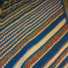 striped baby blanket