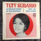 TUTY SUBARDJO 45 EP ku berjalan sendiri INDONESIA mp3 LISTEN